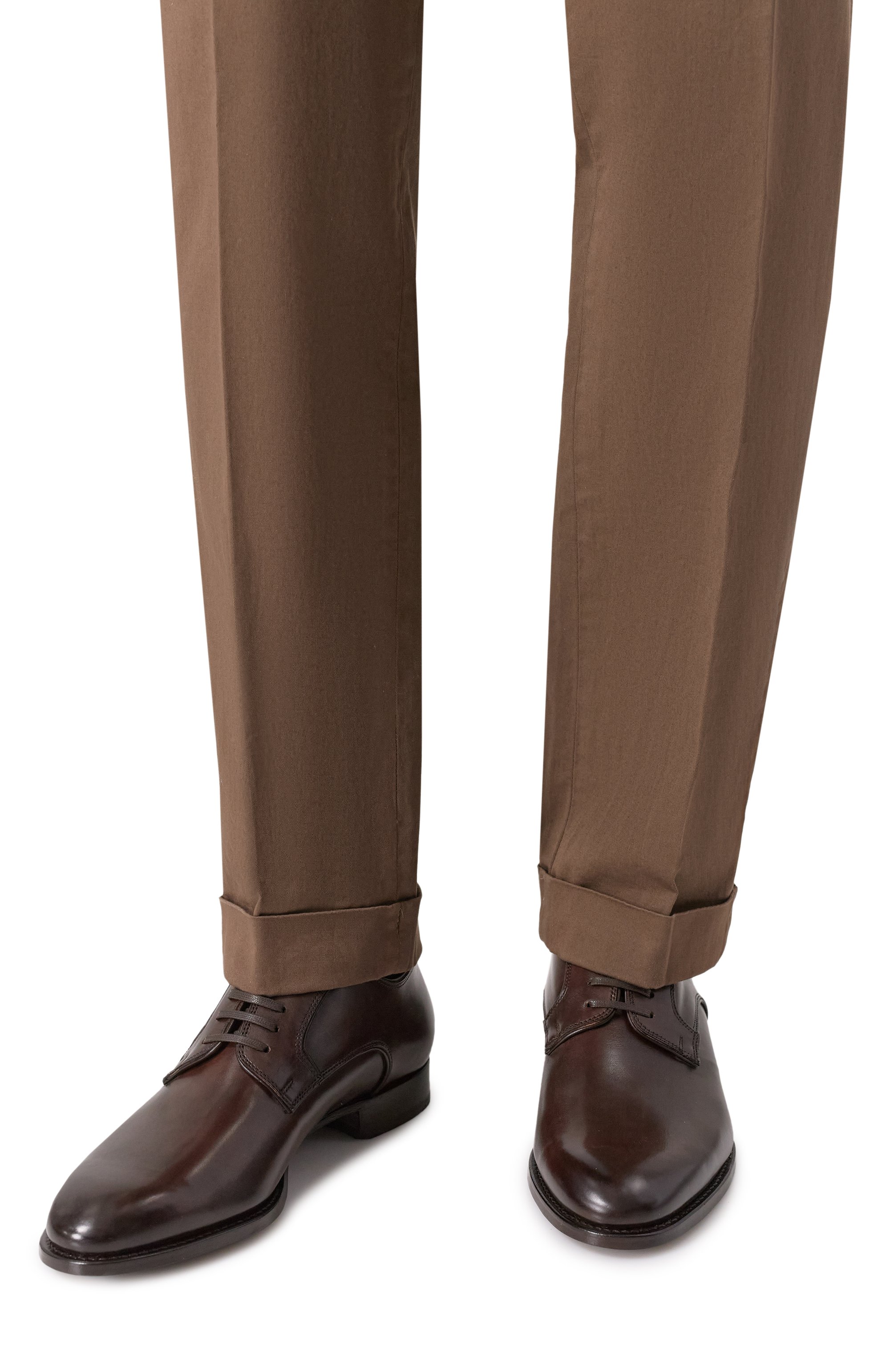 Кожаные дерби KITON, арт. USSA399N0138604, фото 3