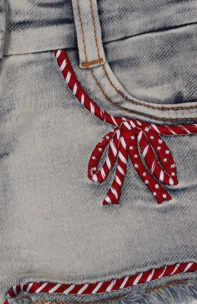 Джинсовые шорты MONNALISA, арт. 39E403, фото 3