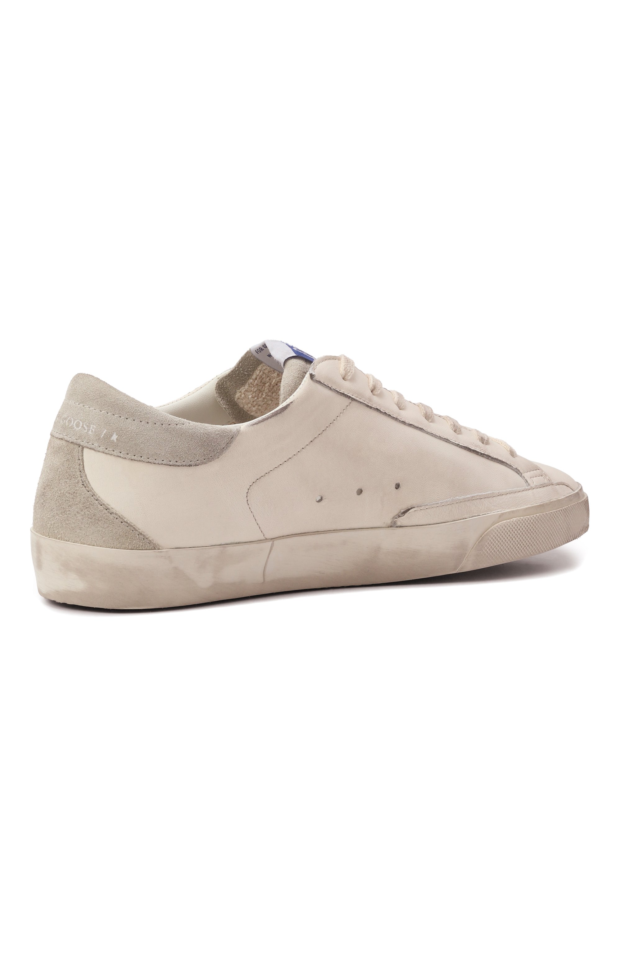 Кожаные кеды super-star GOLDEN GOOSE DELUXE BRAND, арт. GMF00102.F005359, фото 5