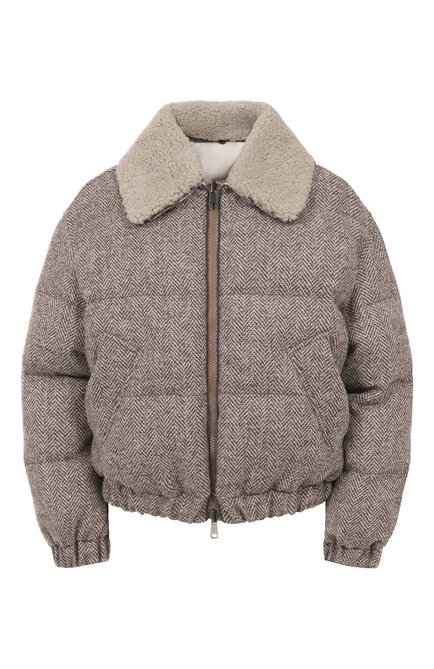 Женский двусторонний пуховик BRUNELLO CUCINELLI, арт. MG5297744