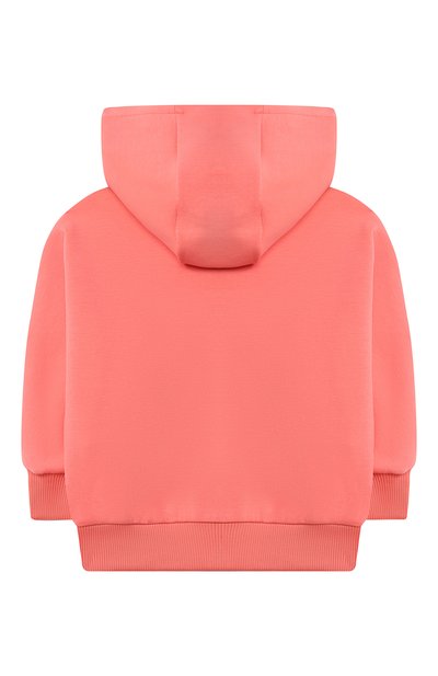 Хлопковая толстовка EMPORIO ARMANI кораллового цвета по цене 18150 руб., арт. 3K3M08/1JHSZ, фото 2 Хлопковая толстовка EMPORIO ARMANI, арт. 3K3M08/1JHSZ, фото 2