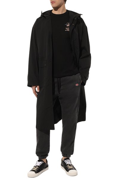 Хлопковый свитшот DIESEL, арт. A08560/0EJAB, фото 2