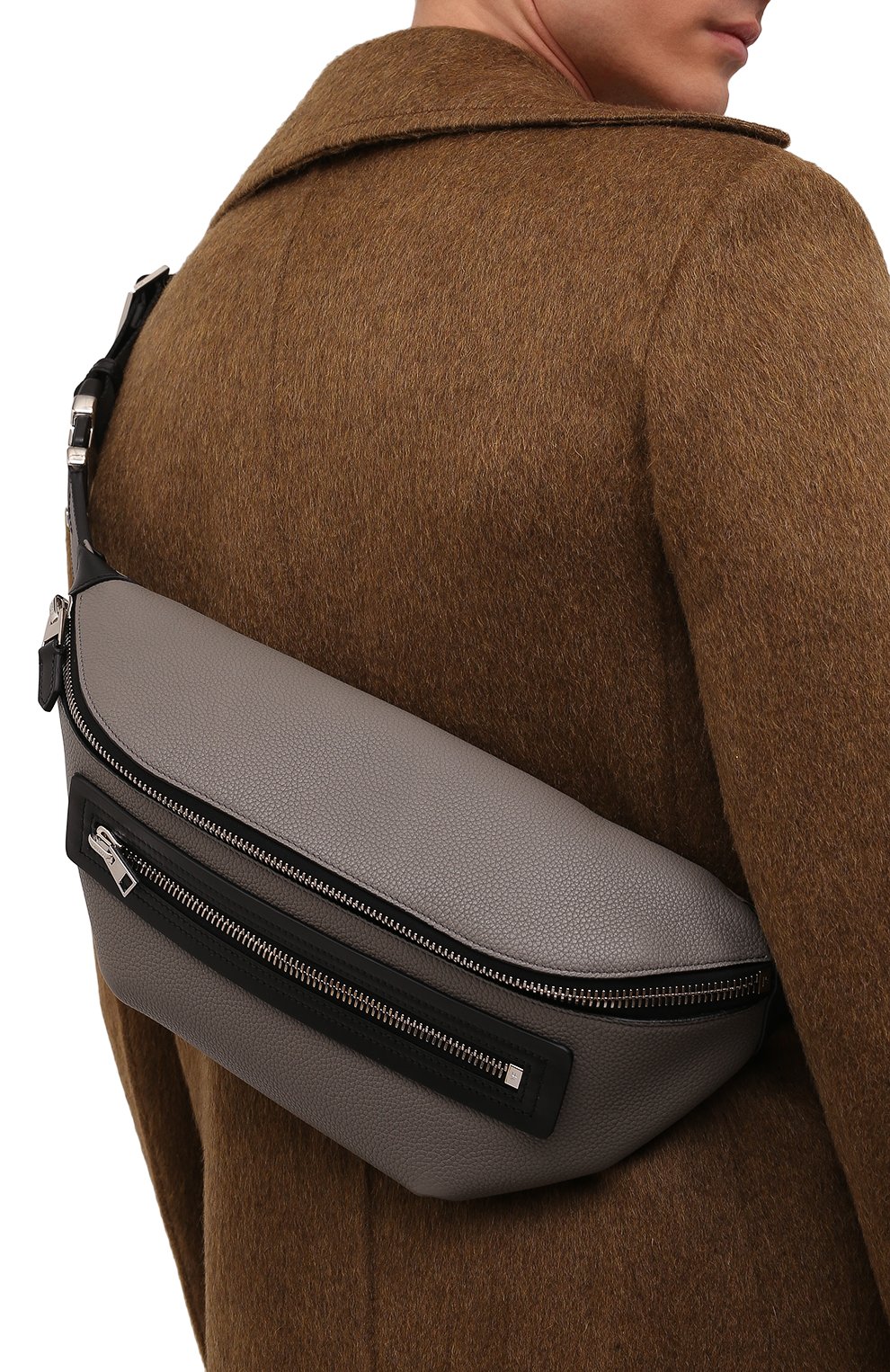 Кожаная поясная сумка TOM FORD, арт. H0396P-LCL213, фото 2