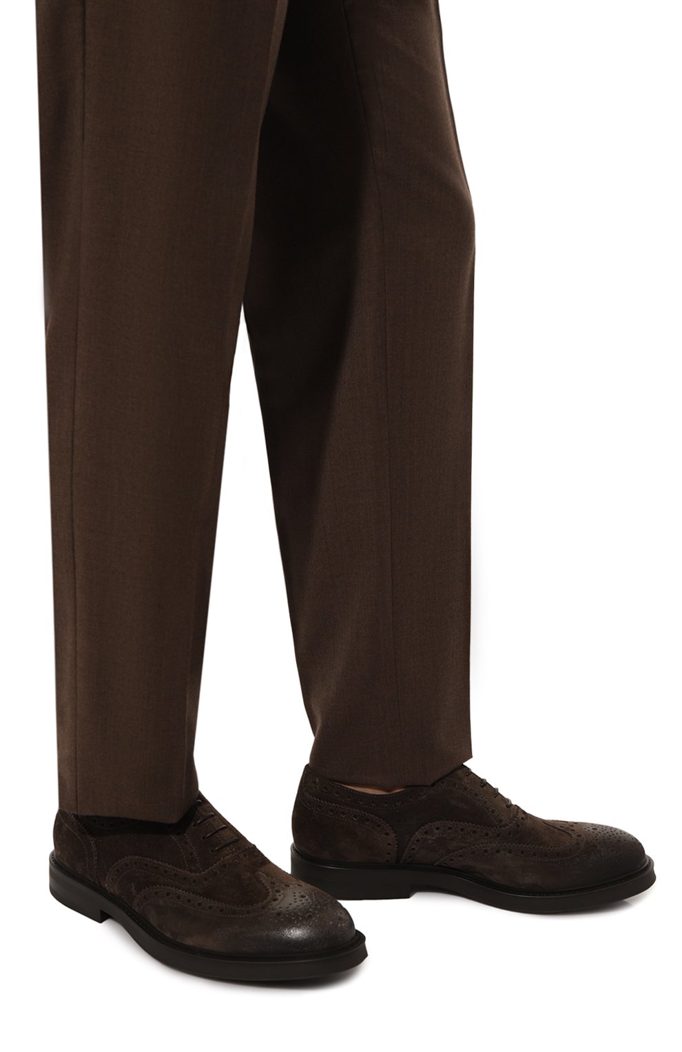 Замшевые оксфорды GREEN GEORGE, арт. 9012/LIGHT, фото 3