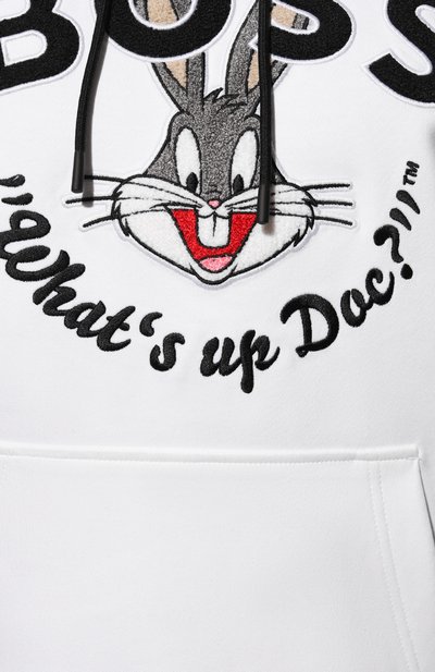Хлопковое худи looney tunes x boss BOSS, арт. 50486315, фото 5