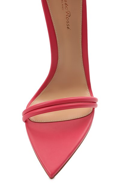 Кожаные босоножки dala GIANVITO ROSSI, арт. G61695.15RIC.NAPRUR0, фото 5