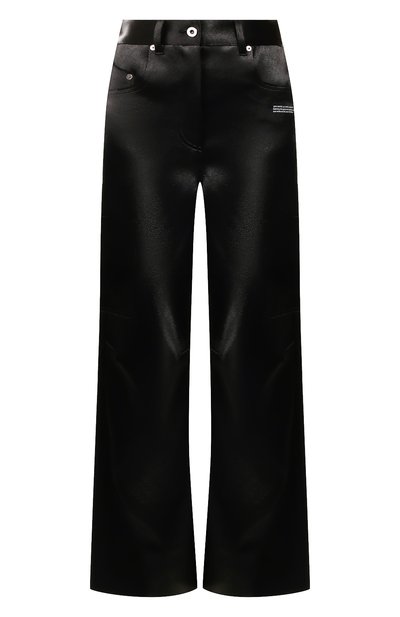 Женские атласные брюки OFF-WHITE, арт. 0WCA095F19F830501000
