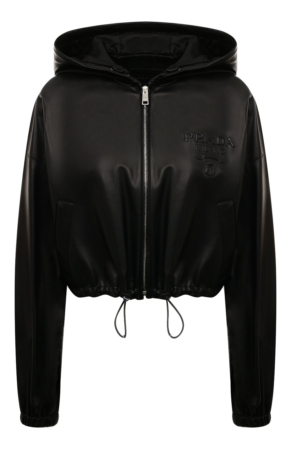 Кожаная куртка PRADA, арт. 58A102-08P-F0002, фото 1