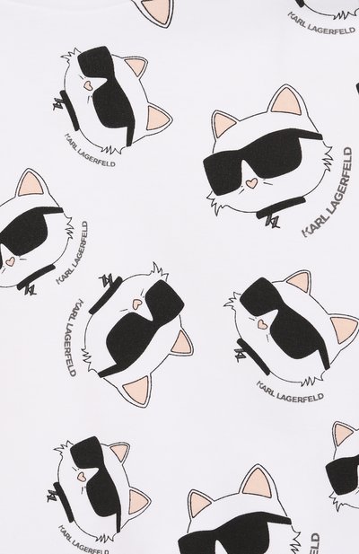 Комплект из свитшота и брюк KARL LAGERFELD KIDS, арт. Z30656, фото 4