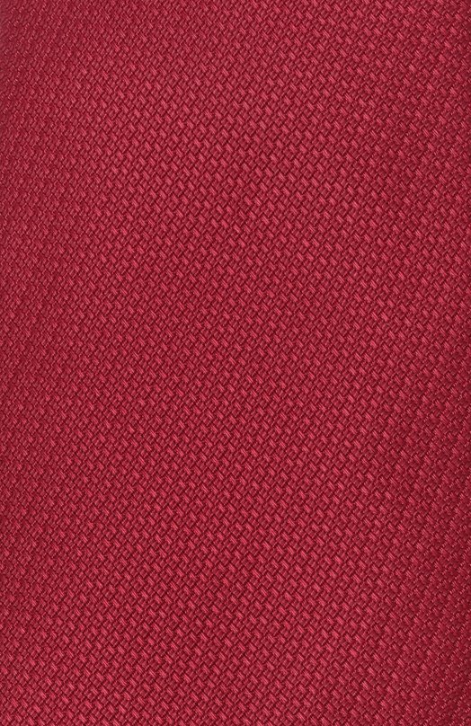 Шелковый галстук Brioni 062H00/PZ416 Бордовый  062H00/PZ416 Фото 4