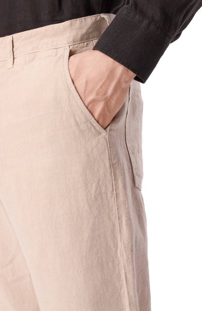 Льняные брюки 120% LINO, арт. 32ALIM29PQ/0476/000, фото 5