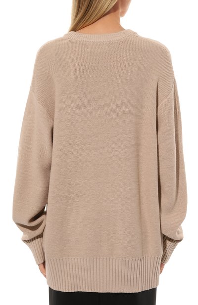 Пуловер из хлопка и шерсти DOMREBEL, арт. BEARCL0PS/KNIT CREWNECK, фото 4