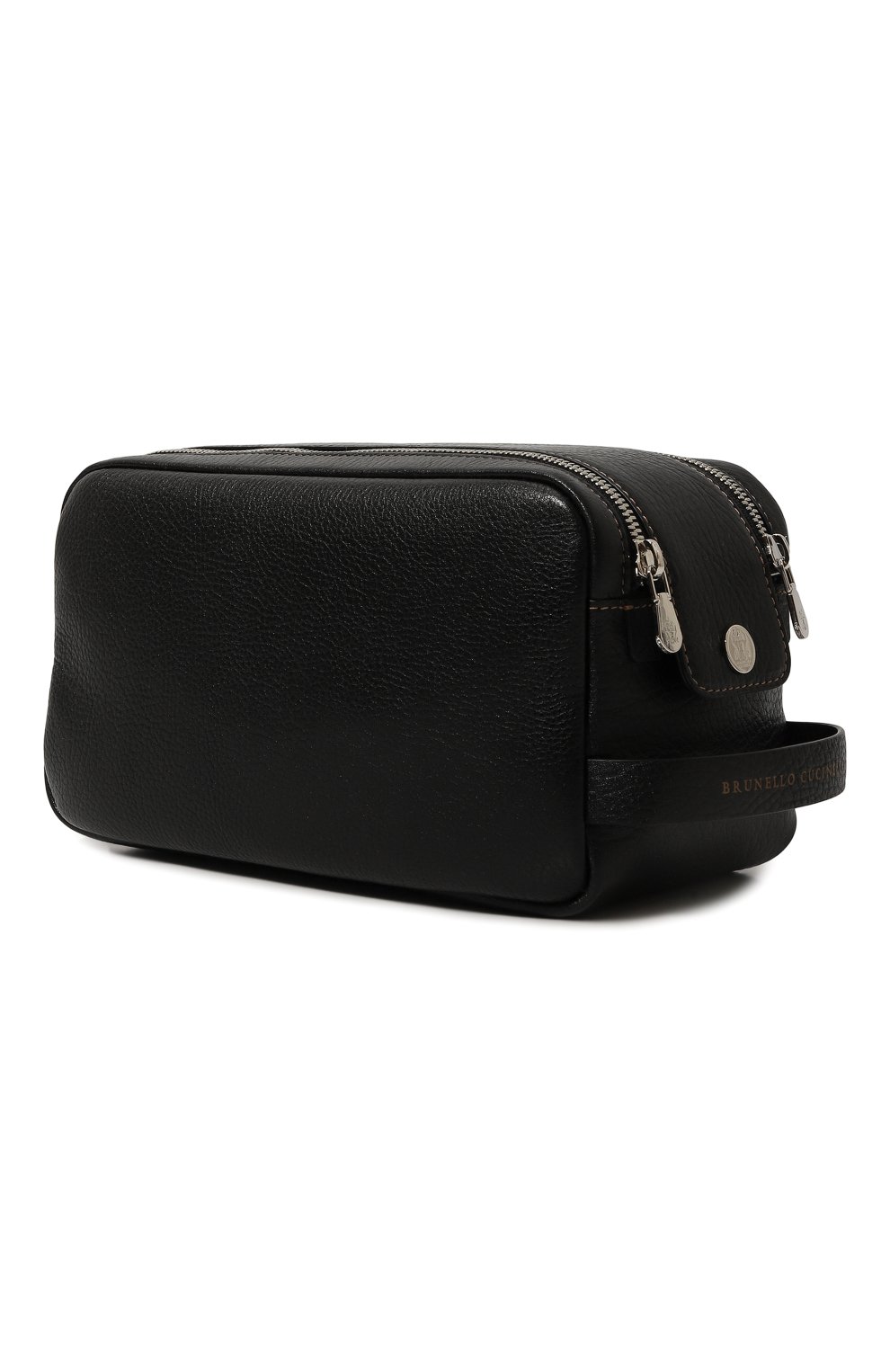 Несессер BRUNELLO CUCINELLI черного цвета по цене 124000 руб., арт. MWZIU334, фото 2 Несессер BRUNELLO CUCINELLI, арт. MWZIU334, фото 2