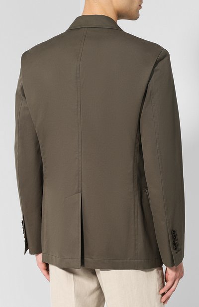Однобортный хлопковый пиджак TOM FORD, арт. BP050/TF0414, фото 4