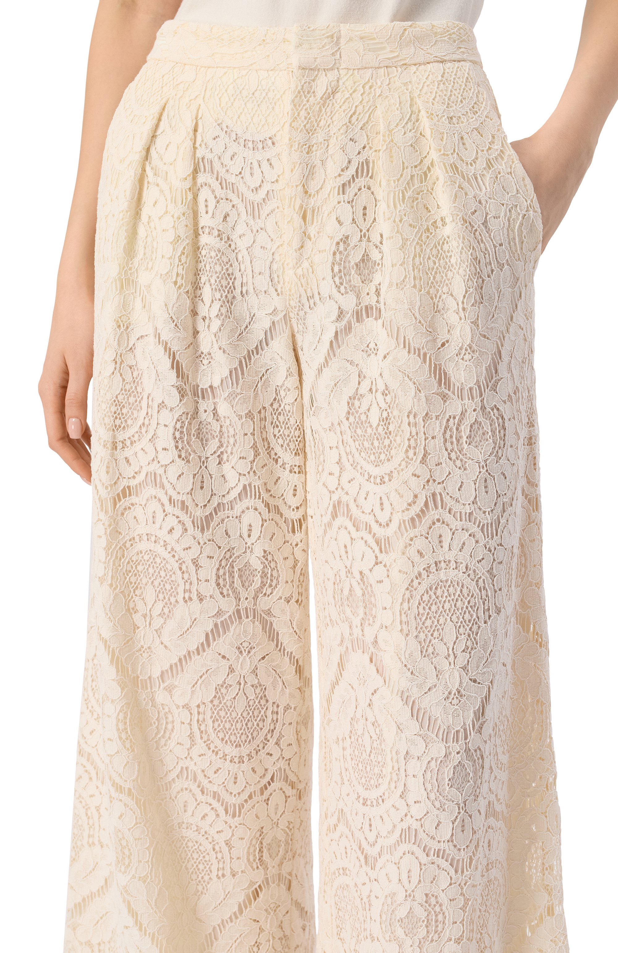 Брюки из вискозы и хлопка TWINSET, арт. 251TS2191, фото 5