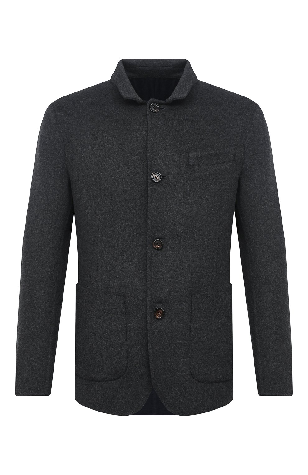 Пальто из шерсти викуньи BRUNELLO CUCINELLI темно-серого цвета по цене 2415000 руб., арт. MB4659923/VVIC, фото 1 Пальто из шерсти викуньи BRUNELLO CUCINELLI, арт. MB4659923/VVIC, фото 1