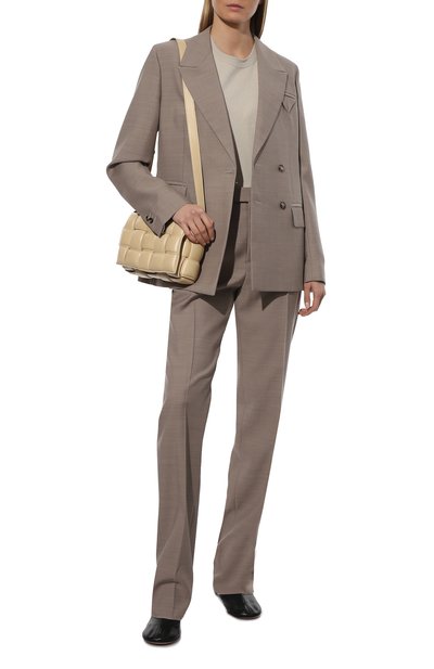 Женская хлопковая футболка BOTTEGA VENETA, арт. 649060/VF1U0