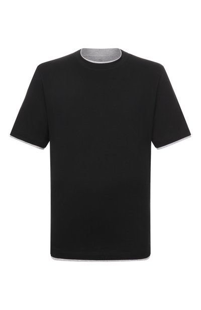 Мужская хлопковая футболка BRUNELLO CUCINELLI, арт. M0B137427W