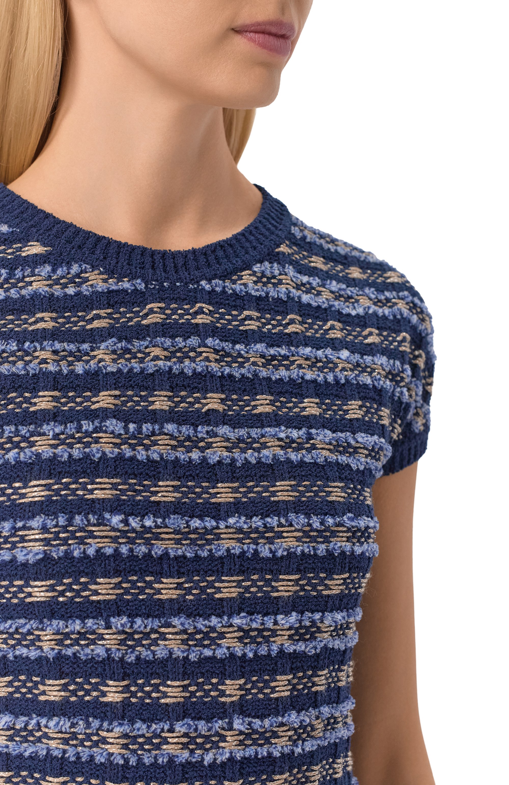 Пуловер из хлопка и вискозы MVST, арт. M26.2PW.K219/Y004, фото 5