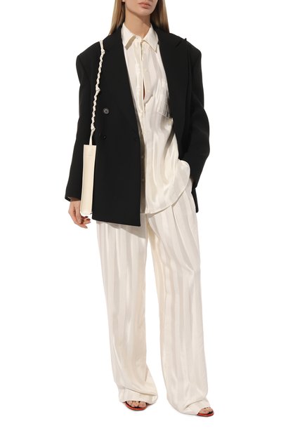 Рубашка из вискозы и хлопка LOULOU DE SAISON, арт. GRANT, фото 2