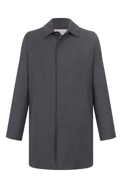 Мужской шерстяной плащ CANALI, арт. 010489U/R01620