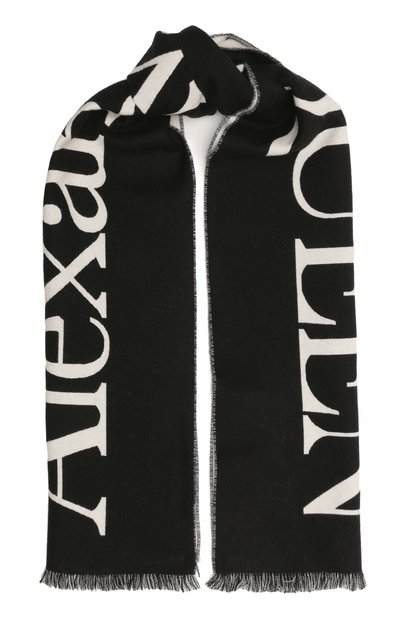 Шерстяной шарф ALEXANDER MCQUEEN, арт. 709011 4200Q, фото 1