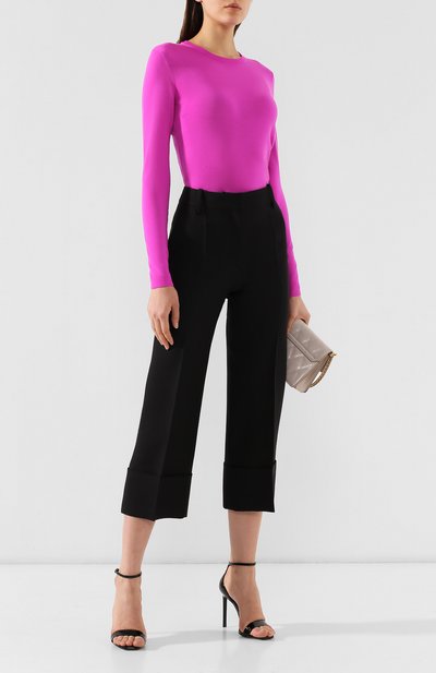 Кашемировый пуловер RALPH LAUREN фуксия цвета по цене 79150 руб., арт. 290615194, фото 2 Кашемировый пуловер RALPH LAUREN, арт. 290615194, фото 2