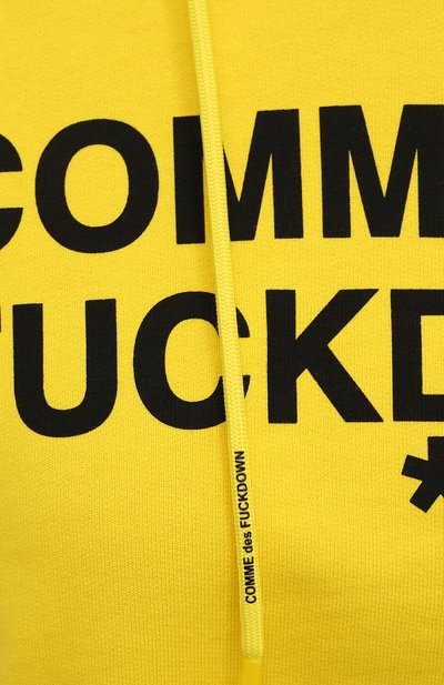 Хлопковое худи COMME DES FUCKDOWN, арт. CDFD1338, фото 5