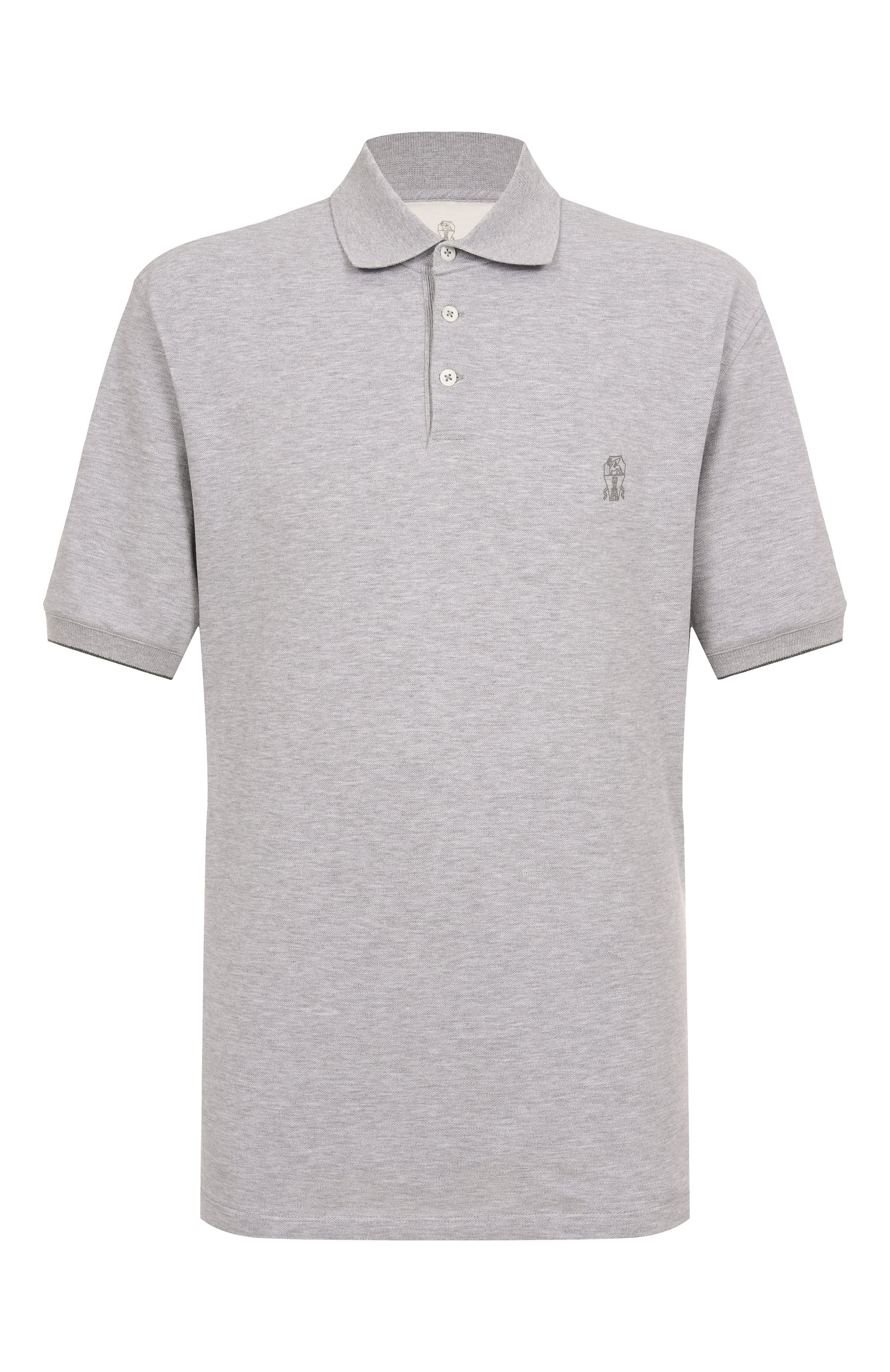 Хлопковое поло BRUNELLO CUCINELLI, арт. ME8548788, фото 1