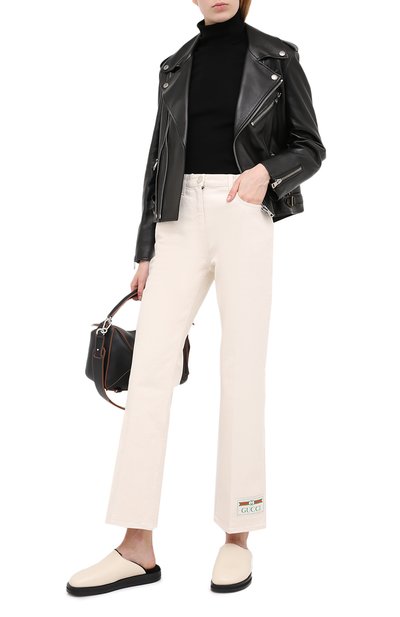 Водолазка из хлопка и шерсти GUCCI черного цвета по цене 62050 руб., арт. 628171/XKBC0, фото 2 Водолазка из хлопка и шерсти GUCCI, арт. 628171/XKBC0, фото 2