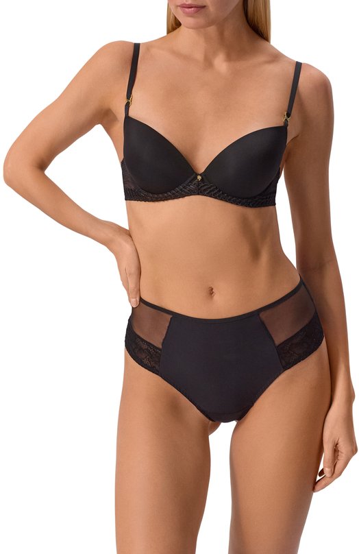 Трусы-танга Maison Lejaby E12266 Чёрный  E12266 Фото 2