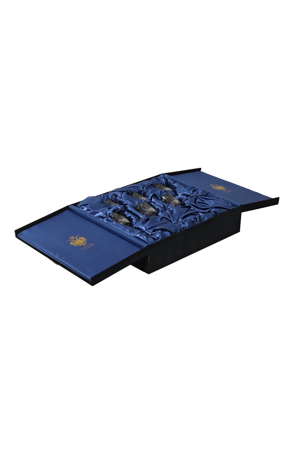 Набор из 6-ти фужеров для вина xenia TSAR черного цвета по цене 359500 руб., арт. 530016BK, фото 4 Набор из 6-ти фужеров для вина xenia TSAR, арт. 530016BK, фото 4