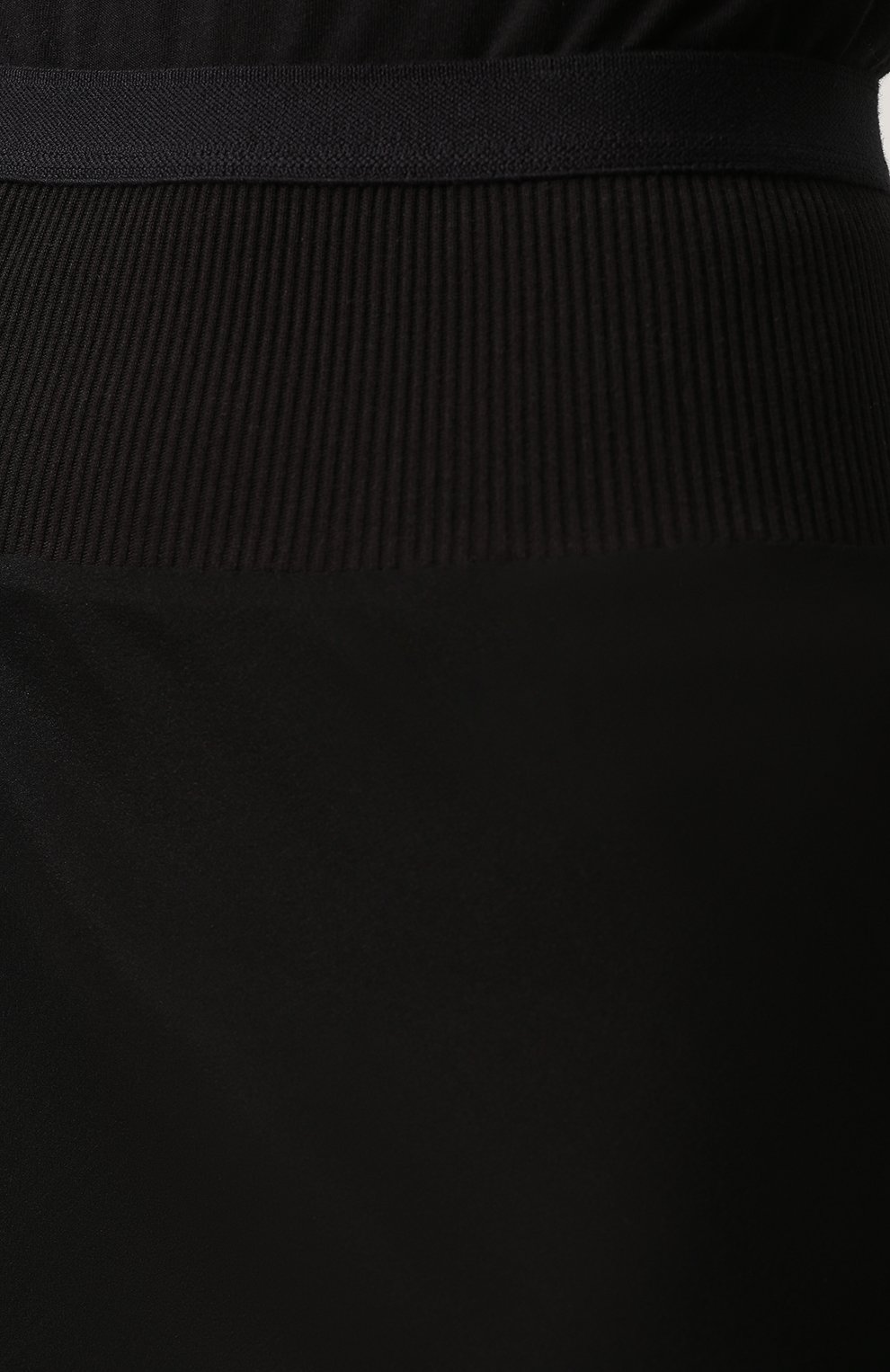 Шелковая юбка-миди асимметричного кроя RICK OWENS, арт. RP18S8334/SCH, фото 5