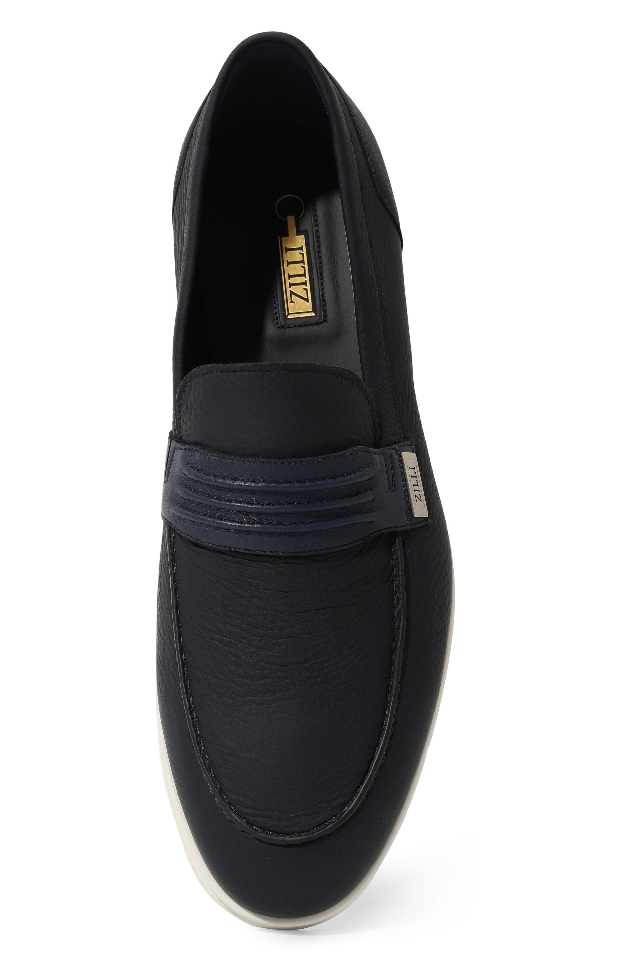 Кожаные лоферы ZILLI, арт. H0074AM1961VRUL01, фото 6