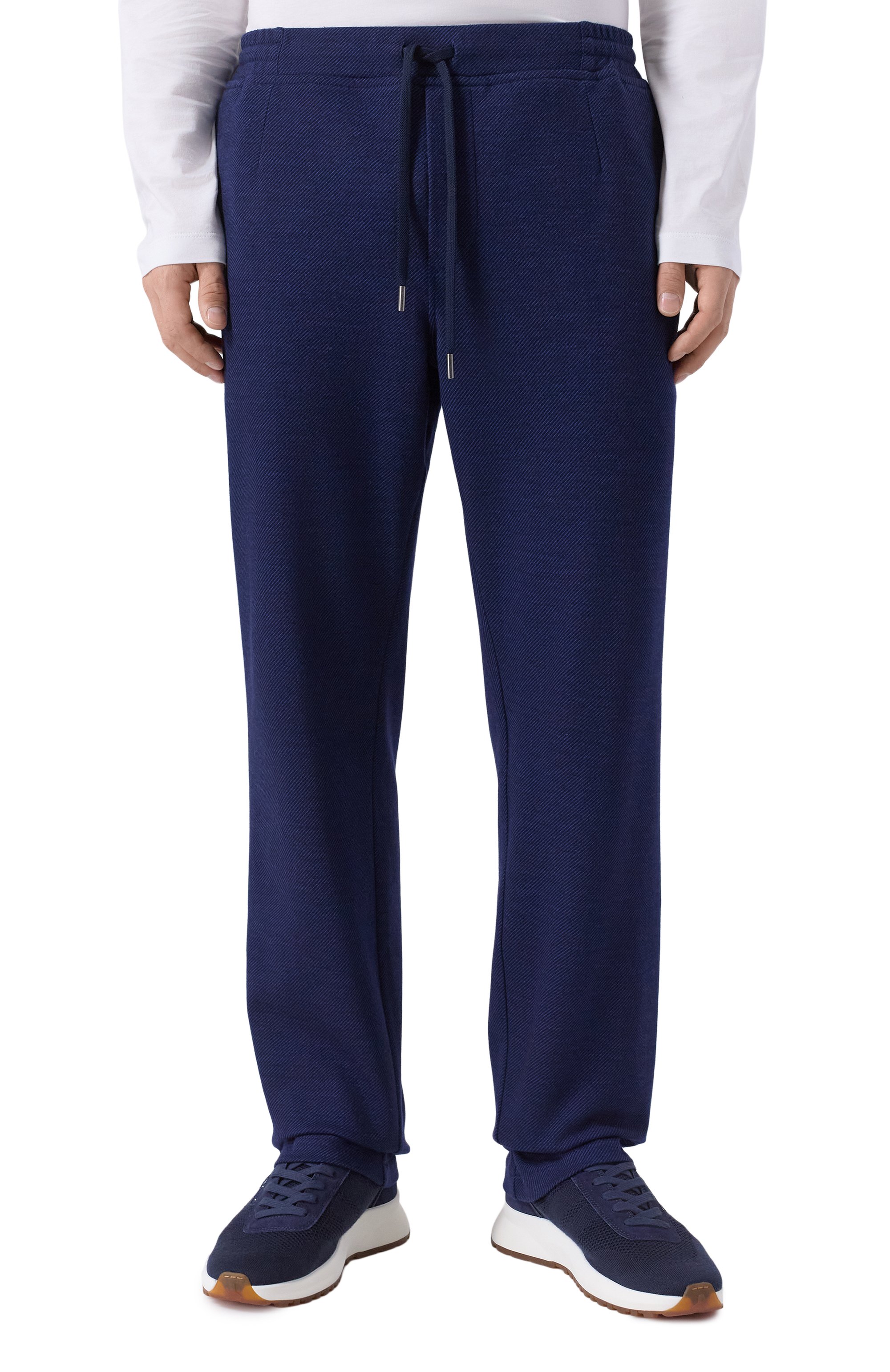 Брюки из шерсти и хлопка CAPOBIANCO, арт. 19M704.FU00., фото 3