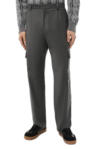 Шерстяные брюки-карго HUGO, арт. 50500211, фото 3