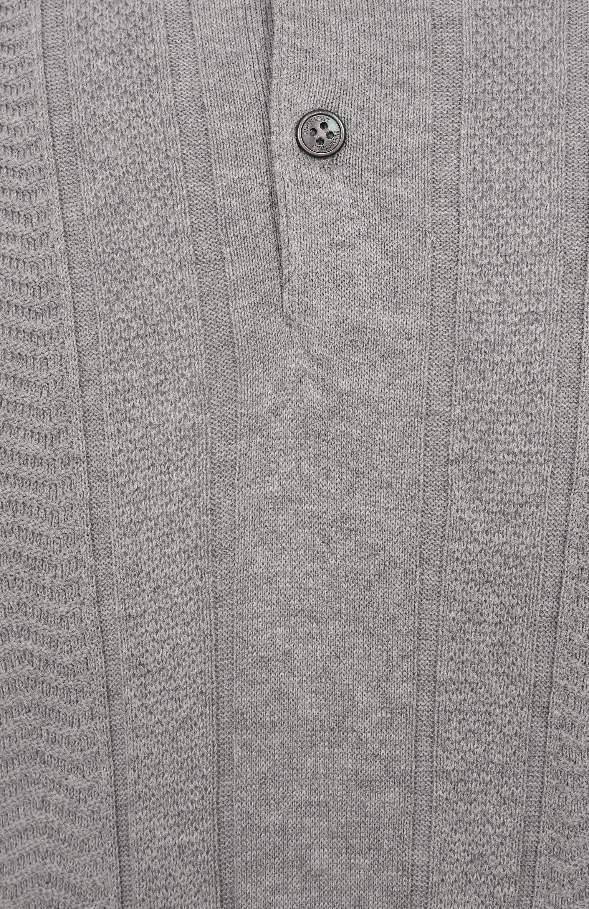 Хлопковое поло BRUNELLO CUCINELLI, арт. M29203305, фото 6