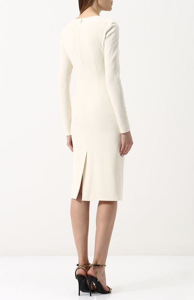 Приталенное платье-миди с драпировкой TOM FORD, арт. AB2126-FAX300, фото 4