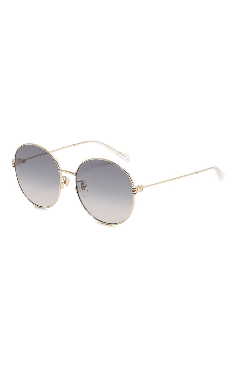 Женские солнцезащитные очки GUCCI черного цвета, арт. GG1281SK 001 | Фото 1 (Региональные ограничения белый список (Axapta Mercury): Не проставлено; Нос: Не проставлено; Тип очков: С/з; Материал: Металл; Оптика Гендер: оптика-женское; Очки форма: Круглые)