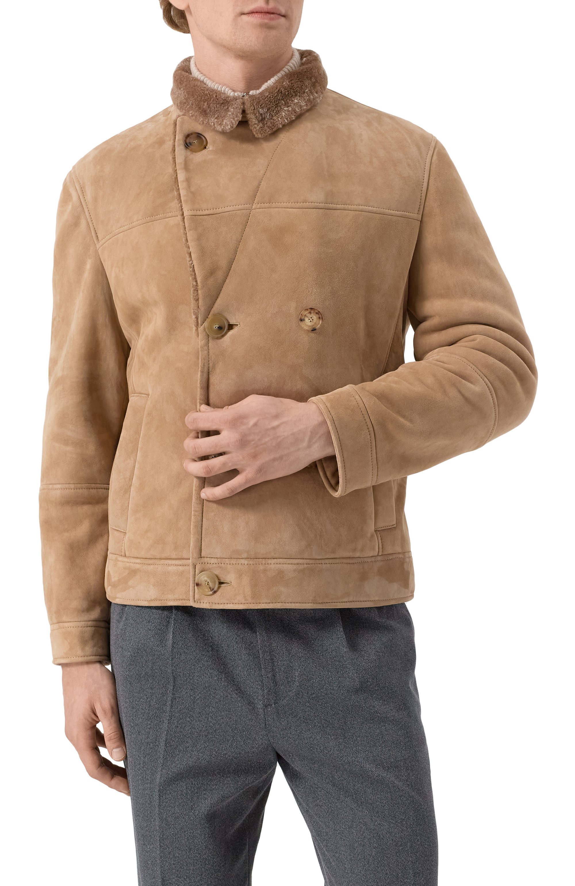 Дубленка из овчины BRUNELLO CUCINELLI, арт. MPMLV2003, фото 3