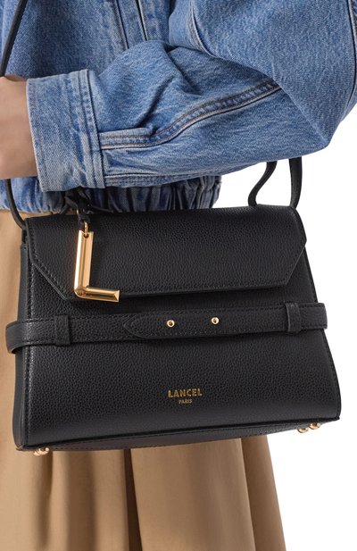 Сумка faubourg LANCEL черного цвета по цене 64350 руб., арт. A13948, фото 2 Сумка faubourg LANCEL, арт. A13948, фото 2