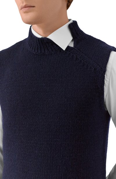 Жилет из шерсти и кашемира DRIES VAN NOTEN, арт. 021245-2710-509, фото 5