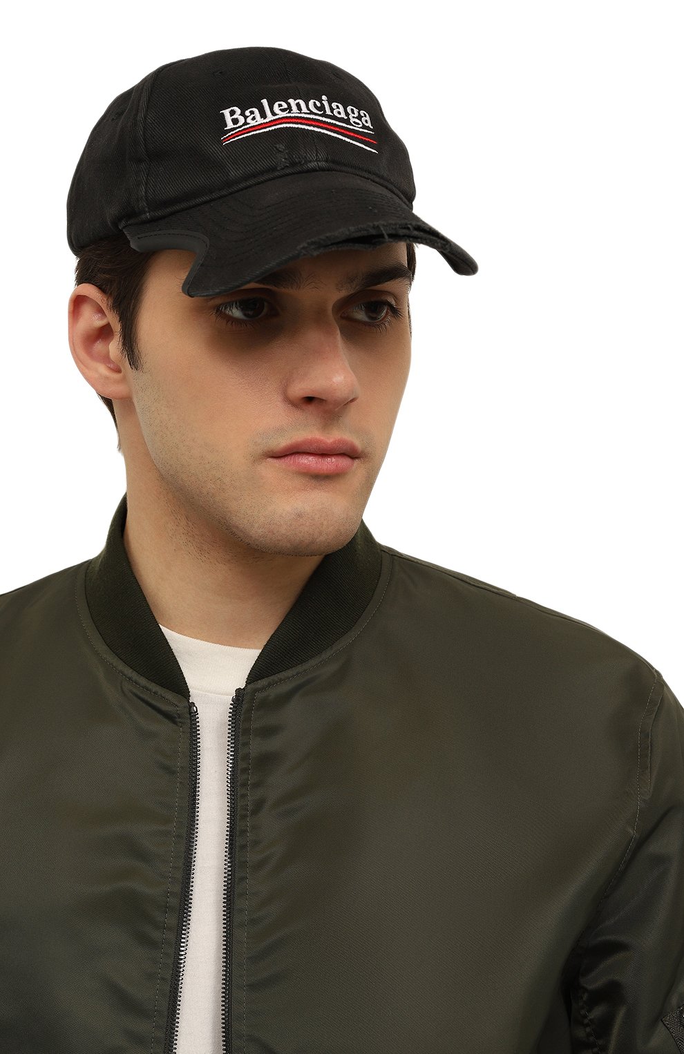 Хлопковая бейсболка BALENCIAGA, арт. 766861/410B2, фото 2