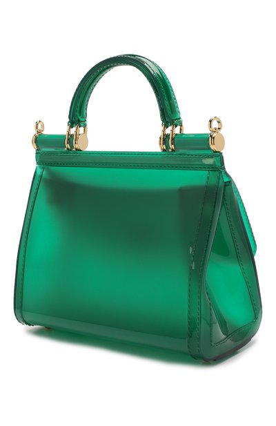 Сумка sicily small DOLCE & GABBANA зеленого цвета по цене 93850 руб., арт. BB6760/AA261, фото 3 Сумка sicily small DOLCE & GABBANA, арт. BB6760/AA261, фото 3