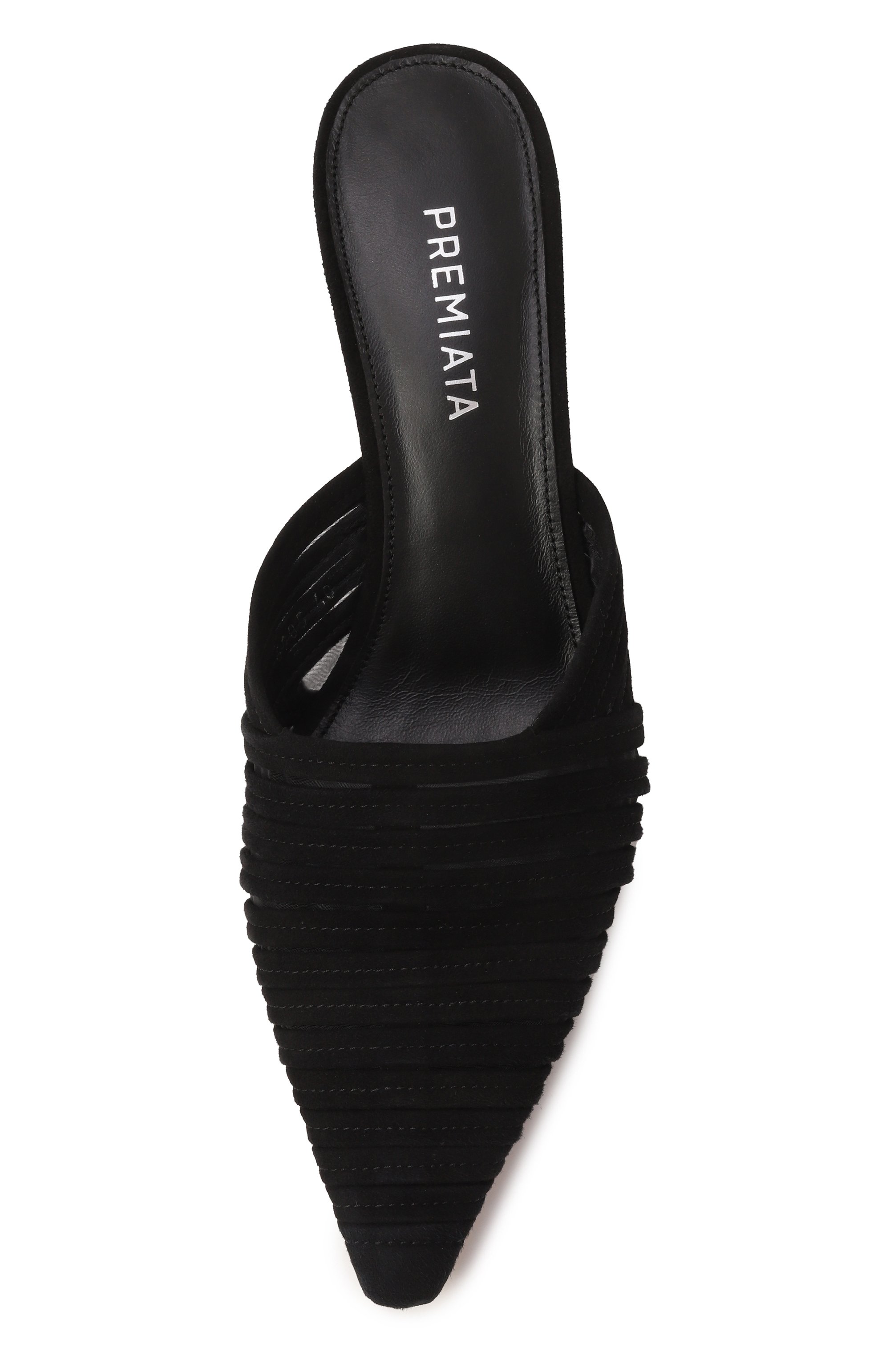 Замшевые мюли PREMIATA черного цвета по цене 51450 руб., арт. M6905/CAM0SCI0, фото 6 Замшевые мюли PREMIATA, арт. M6905/CAM0SCI0, фото 6