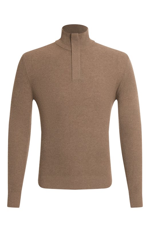 Джемпер из шерсти и кашемира Canali C1140/MK02361 Бежевый C1140/MK02361
