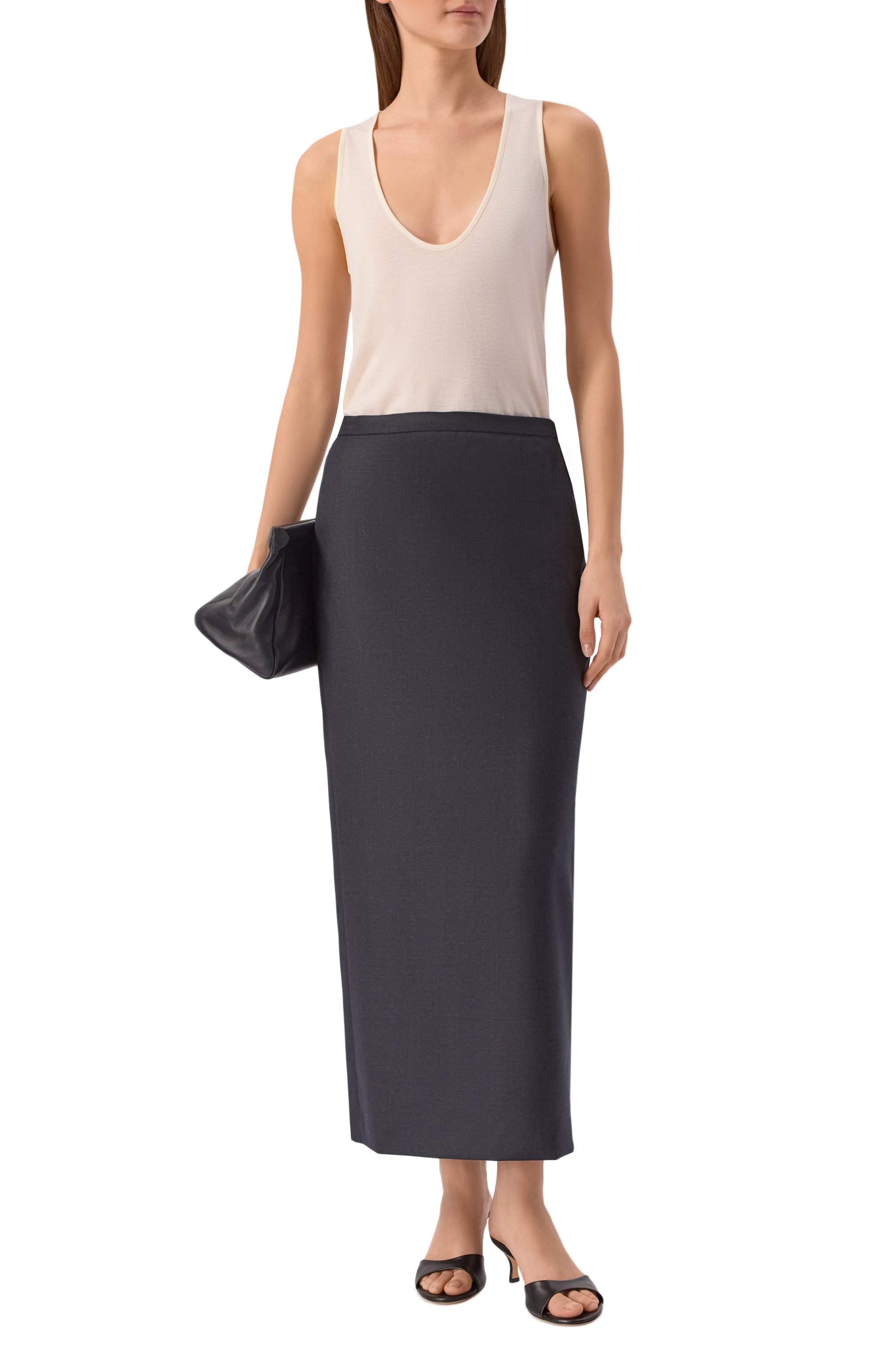 Топ из вискозы и шерсти LOULOU DE SAISON, арт. ALBIA LDS, фото 2