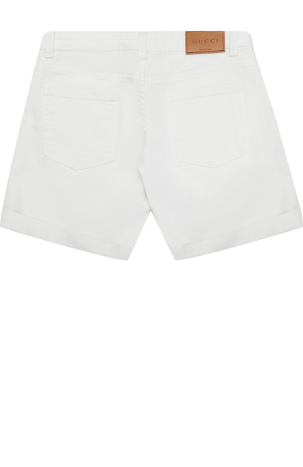 Шорты из денима с отворотами GUCCI, арт. 457170/XR440, фото 2