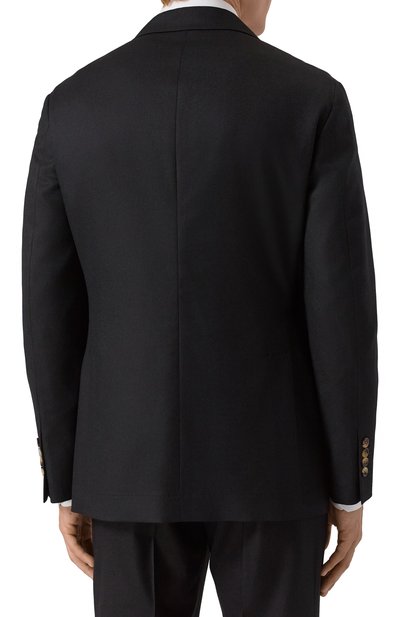 Шерстяной костюм BRUNELLO CUCINELLI черного цвета по цене 492500 руб., арт. ME226LDWH, фото 5 Шерстяной костюм BRUNELLO CUCINELLI, арт. ME226LDWH, фото 5