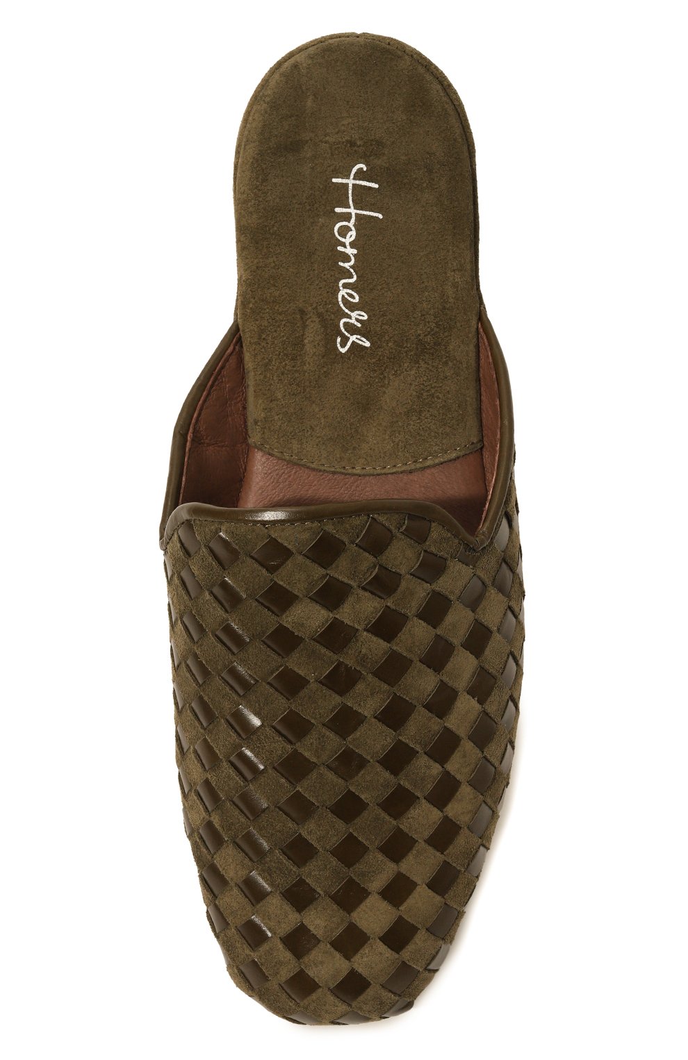 Замшевые домашние туфли HOMERS AT HOME, арт. 16097/CR0STA, фото 6